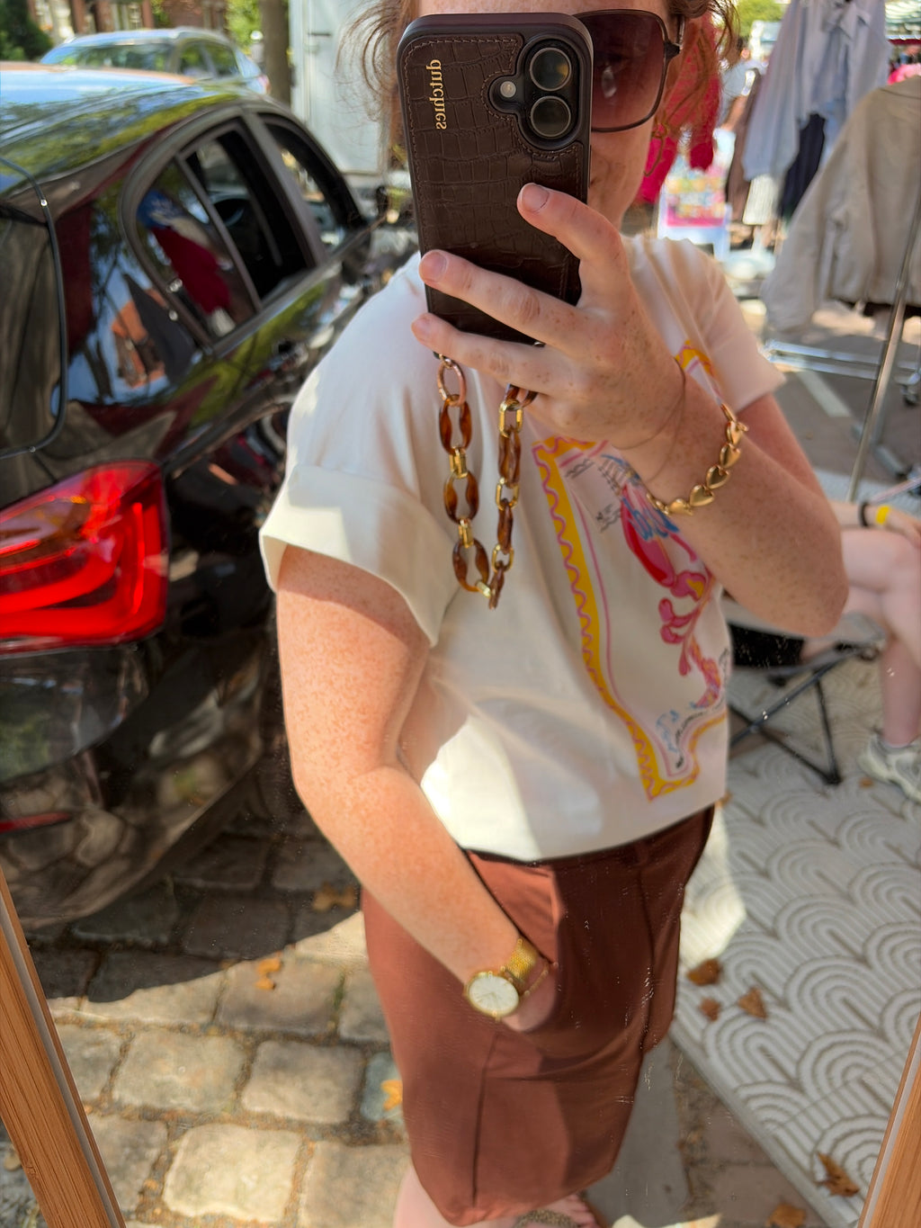 Wit shirt salty and sun kissed