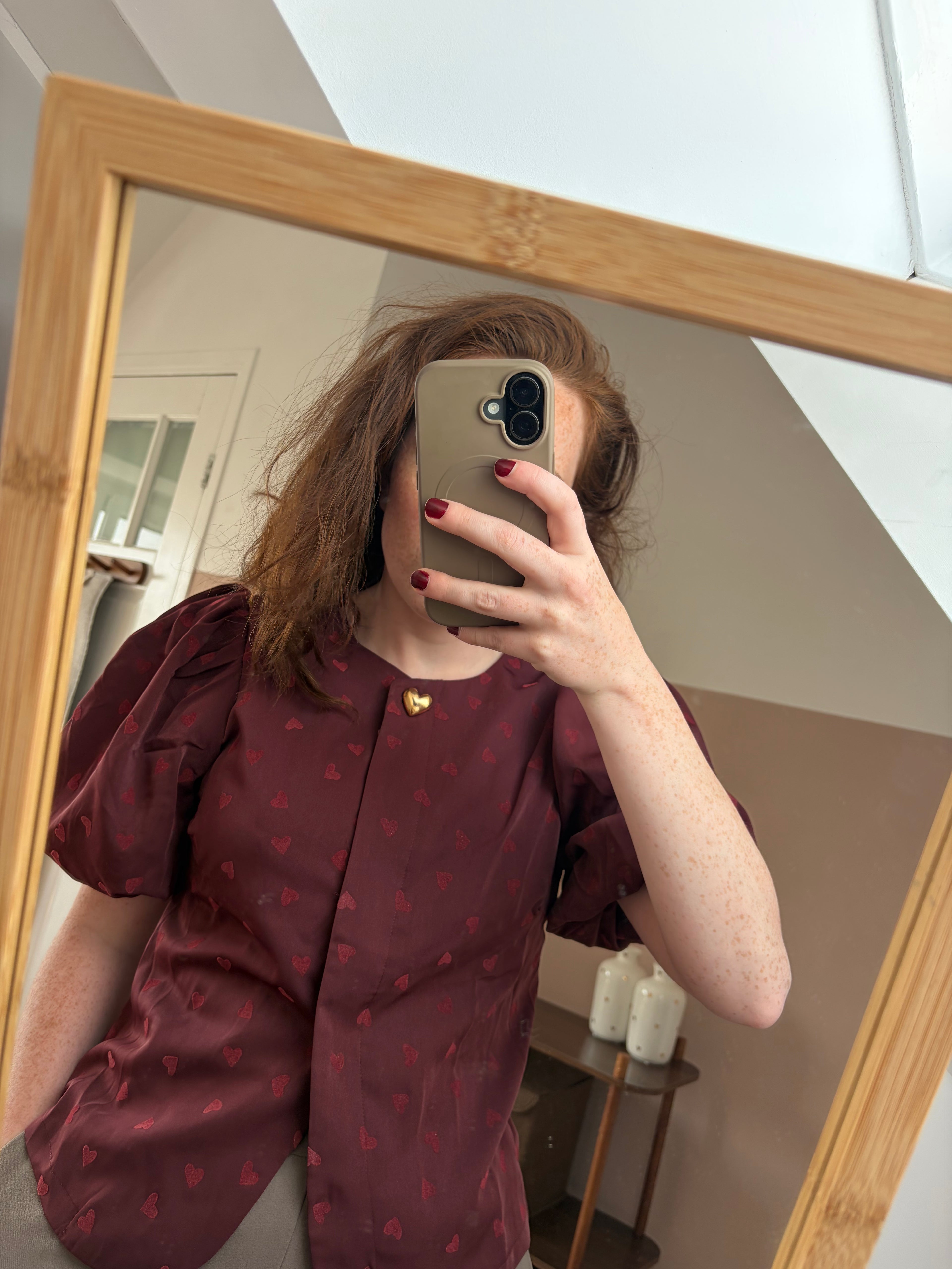 Blouse heart